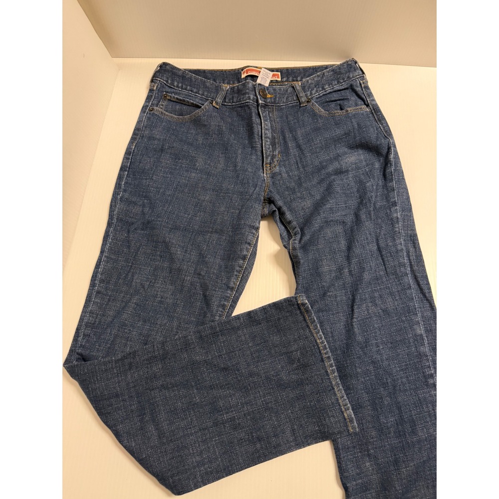 Gap Curvy Straight Leg Jeans Medium Wash Denim Blue Pants 12 R